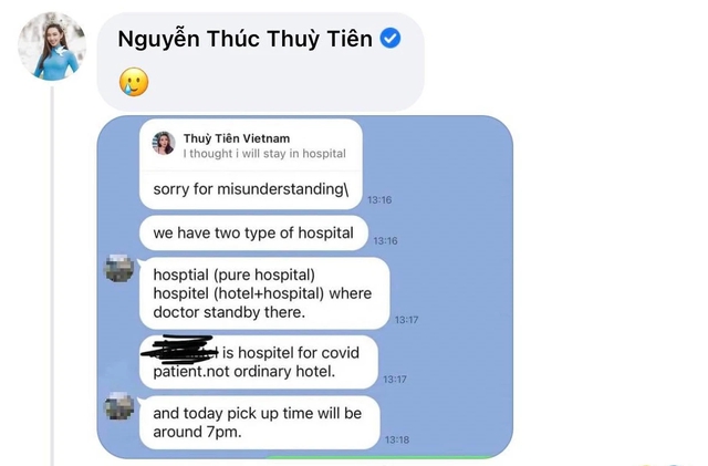 Hoa hậu Thuỳ Tiên thông báo dương tính Covid-19 nhưng bị sai 1 từ Tiếng Anh, đọc xong mà ngỡ ngàng: Ủa là sao đây? - Ảnh 2.