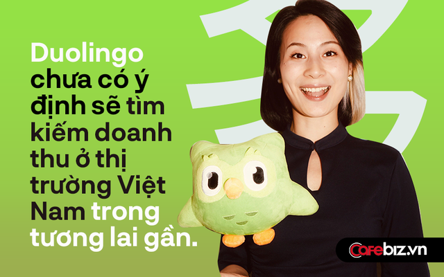 Bà Haina Xiang - Giám đốc Marketing, phụ trách thị trường Trung Quốc và Đông Nam Á, Duolingo