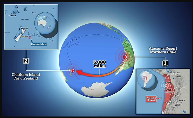   The largest super earthquake in ancient history, pushed the tsunami halfway around the Earth, wiping out human presence for 1000 years - Photo 2.