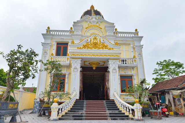  Về làng tỷ phú ở Nam Định ngắm những toà lâu đài mọc san sát, nghe chuyện con trai xây dinh thự tặng bố mẹ - Ảnh 10.