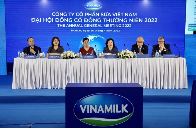 Vinamilk lên kế hoạch lợi nhuận 12.000 tỷ đồng năm 2022, ra mắt Hội đồng quản trị nhiệm kỳ mới - Ảnh 1.