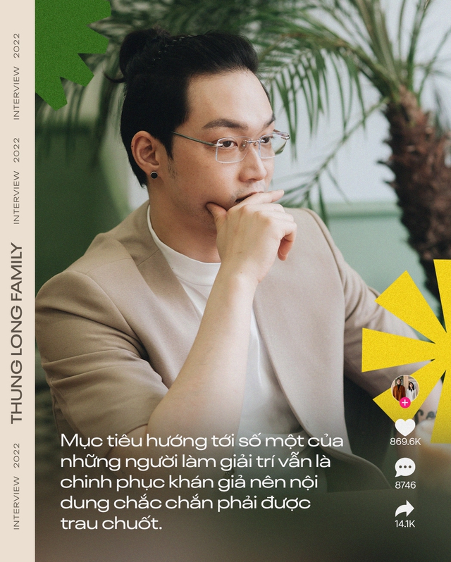 Yêu nhau 9 năm, chơi TikTok 2 năm, ‘ông hoàng, bà hoàng quảng cáo’ triệu view Thủng Long Family: Tôi nghĩ chẳng có ai ‘dại’ đi từ chối lợi ích kinh tế cả - Ảnh 3.