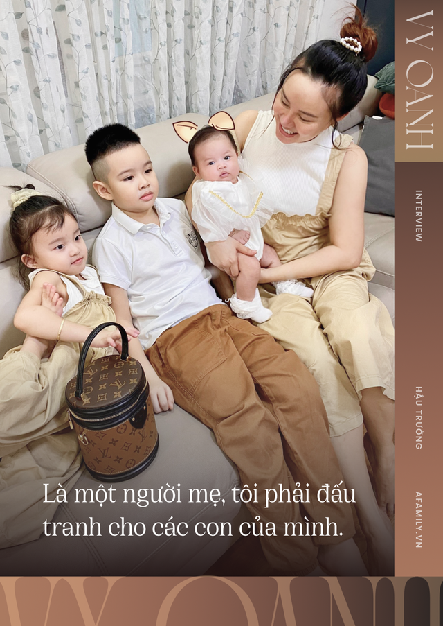Phỏng vấn Vy Oanh sau loạt ồn ào gây sốc: Tôi không làm gì sai trái có lỗi, là một người mẹ tôi phải đấu tranh cho các con của mình - Ảnh 3.