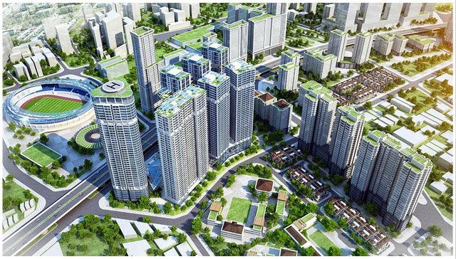 Top 10 most sought-after apartments in Hanoi: Vinhomes Smart City, Kim Van Kim Lu present!  - Photo 3.