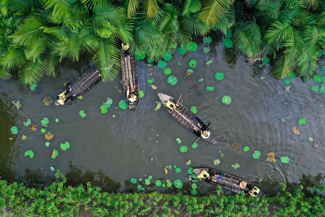 The Western part of the river is all-inclusive at Aunt Sau's house - a green, peaceful eco-resort like at home - Photo 5.