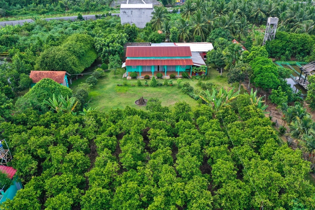 The Western part of the river is all-inclusive at Aunt Sau's house - a green, peaceful eco-resort like at home - Photo 1.