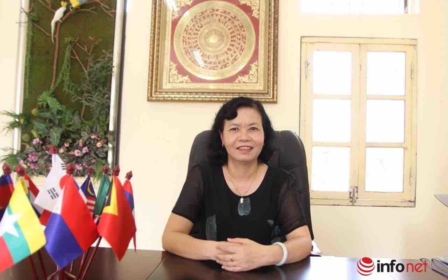 Cô Nghiêm Thị Nguyệt Anh - Hiệu trưởng trường Phổ thông IVS (Hà Nội)