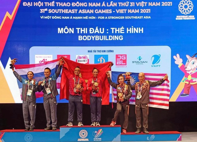 Nữ lực sĩ được bố mẹ chồng ra tận Hà Nội cổ vũ dự SEA Games: Mình từng hỏi chồng rằng vợ cơ bắp vậy anh có sợ không? - Ảnh 12.