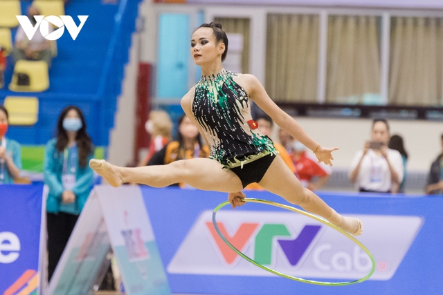 Vẻ đẹp của các bóng hồng môn Thể dục nghệ thuật tại SEA Games 31 - Ảnh 3.