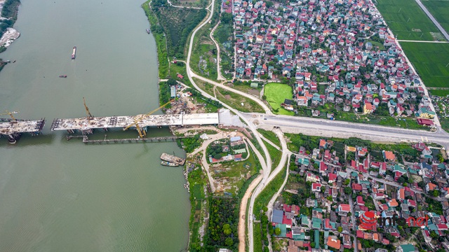 Cận cảnh cây cầu hơn 1.900 tỷ đồng ở Bắc Ninh, thông xe cuối năm nay - Ảnh 6.
