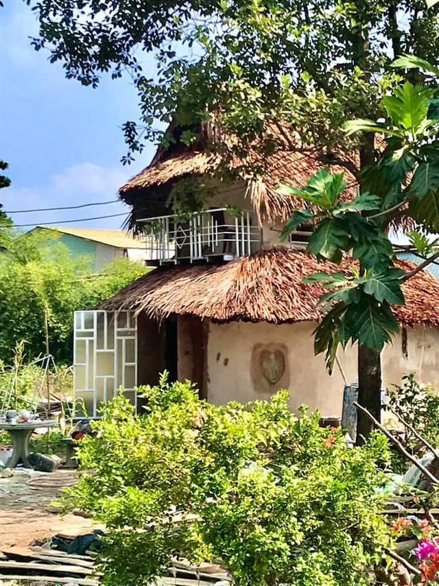 The couple left the town to return to their hometown of Long An, building their own house with only 40 million in hand - Photo 8.