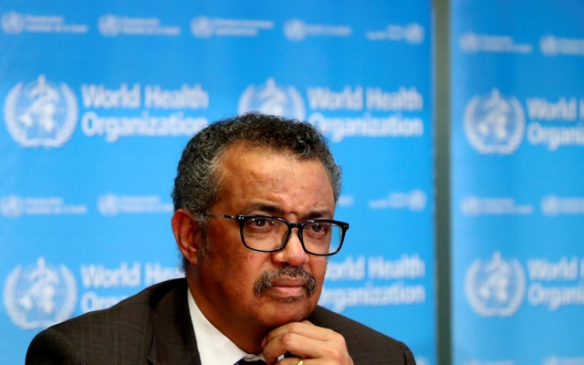 Tổng Giám đốc Tổ chức Y tế Thế giới (WHO) Tedros Adhanom Ghebreyesus. Ảnh: Reuters