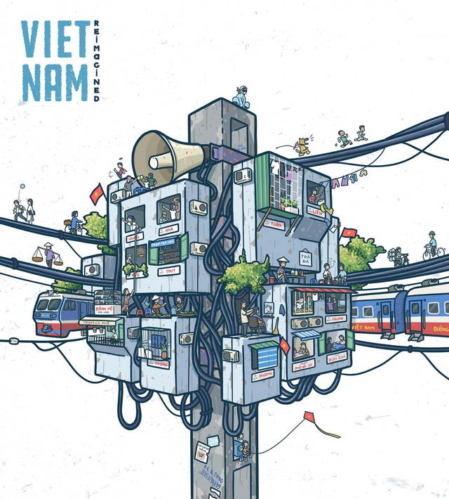 Vẽ gánh hàng rong gánh cả Hà Nội, tranh của sinh viên IT được trả gần 200 triệu - Ảnh 4.