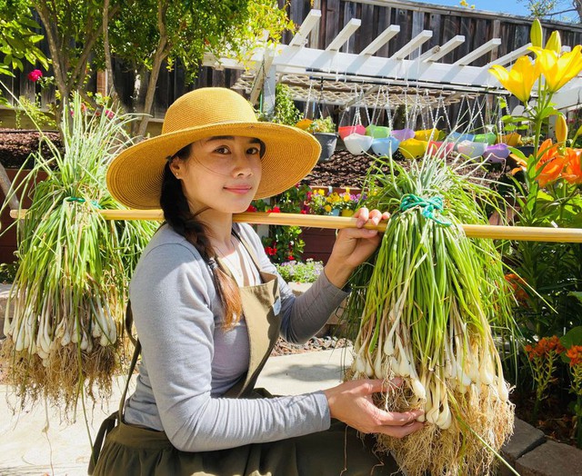 Nhớ quê da diết, nữ Việt kiều chi gần 500 triệu, tự đào ao, bê gạch làm vườn đẹp như tranh - Ảnh 1.