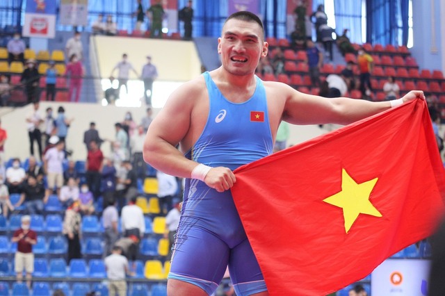  Người khổng lồ nặng 125kg của Việt Nam và chiến tích độc cô cầu bại ở võ đài SEA Games - Ảnh 3.