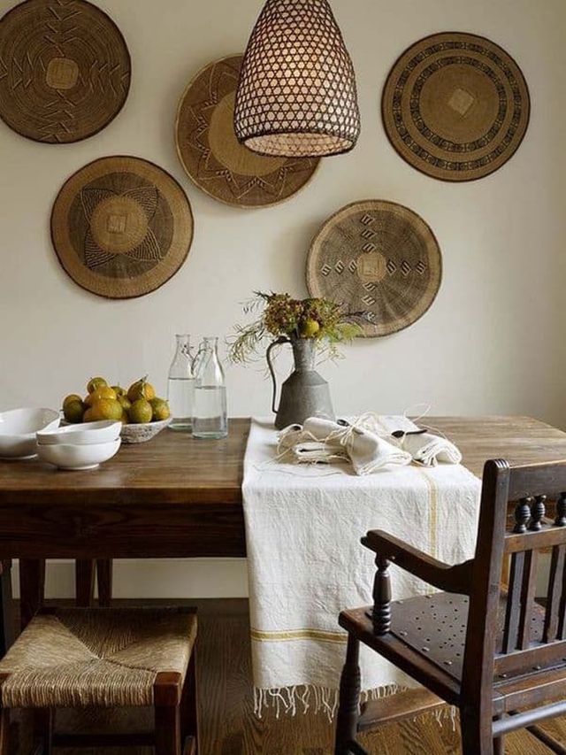 Unique and beautiful kitchen wall decoration - Photo 3.