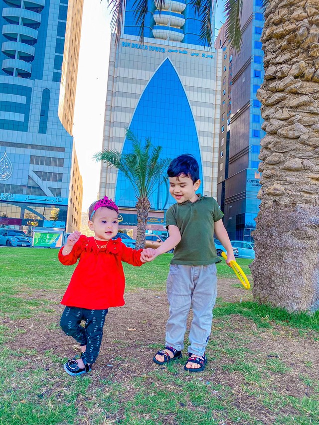 Mẹ bỉm trải lòng về cuộc sống gia đình ở Dubai, khác biệt văn hoá trong phương pháp chăm sóc và giáo dục con cái, khó khăn nhưng cố gắng vì con - Ảnh 4.