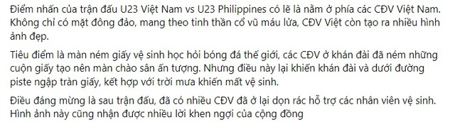 Màn mưa giấy vệ sinh tranh cãi trên sân Việt Trì: Hội trưởng CĐV Phú Thọ lên tiếng - Ảnh 1.