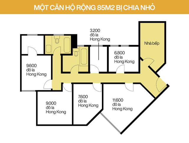 Cuộc sống bên trong những căn ‘nhà lồng’ rộng 2 m2 tại Hong Kong  - Ảnh 8.