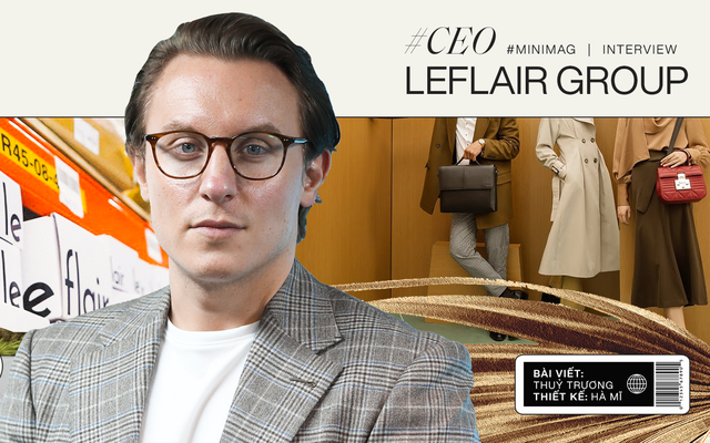 CEO Leflair Group - ông Loïc Gautier, doanh nhân người Pháp.