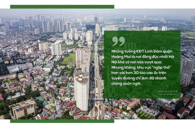 Nơi vượt qua kỷ lục đông dân nhất Linh Đàm, Giá chung cư cao chót vót, mật độ cao ốc dày đặc nhất Hà Nội - Ảnh 3.