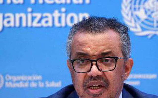 Tổng giám đốc Tổ chức Y tế Thế giới (WHO) Tedros Adhanom Ghebreyesus - Ảnh: REUTERS