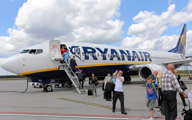 Ryanair là hãng hàng không giá rẻ có thị phần lớn nhất châu Âu. (Ảnh: Reuters)