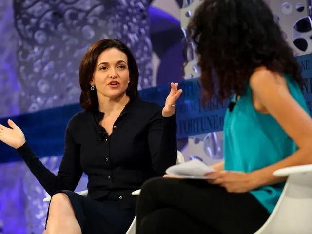 The illustrious career of Sheryl Sandberg, the female general of Facebook has just resigned - Photo 1.
