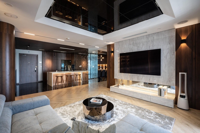 The 160m² apartment with 3 bedrooms in luxury style cost a couple 3 billion in Hanoi - Photo 2. The 160m² apartment with 3 bedrooms in luxury style cost a couple 3 billion in Hanoi - Photo 2.