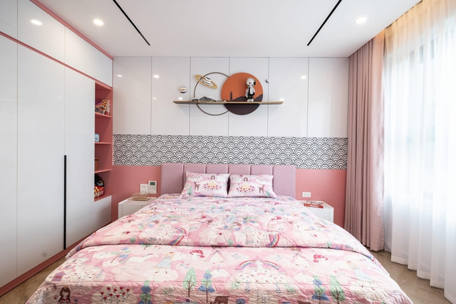 Căn hộ 160m² với 3 phòng ngủ theo phong cách luxury hết chi phí 3 tỷ của cặp vợ chồng ở Hà Nội - Ảnh 14.