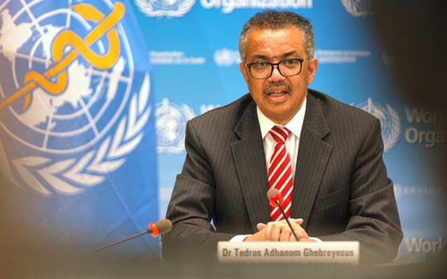 Tổng giám đốc Tổ chức Y tế thế giới (WHO) Tedros Adhanom Ghebreyesus - Ảnh: WHO