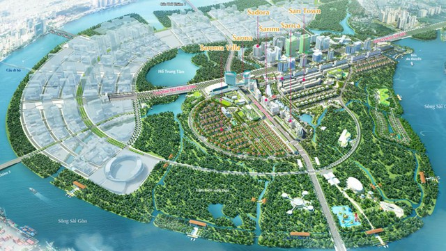 Khu đô thị 250 ha giữa lòng Sài Gòn: Shophouse trăm tỷ, biệt thự 500 triệu/m2 vắng người ở - Ảnh 1.