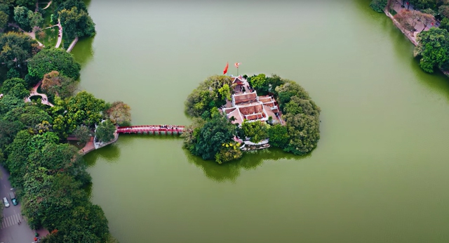 Những đảo đặc biệt ở Hà Nội: Nơi có tháp biểu tượng, nơi có chùa cổ nhất Thủ đô - Ảnh 2.