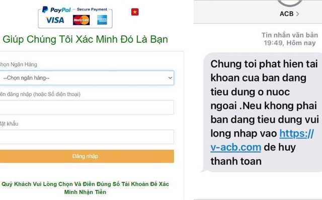 Những tin nhắn và thủ đoạn lừa đảo mà nhiều người dùng ở Việt Nam hay gặp phải.
