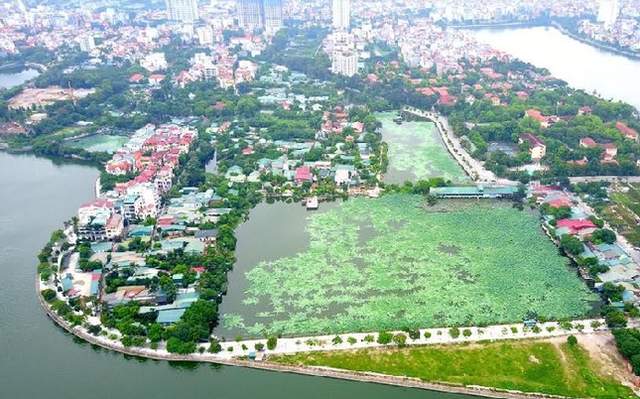 Hà Nội yêu cầu không xem xét điều chỉnh quy hoạch giảm diện tích cây xanh, ao hồ - Ảnh 2.