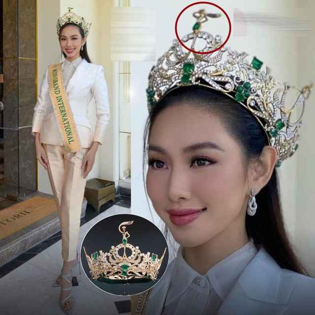Vương miện 12 tỷ đồng của Hoa hậu Thuỳ Tiên gặp sự cố trong chuyến công tác châu Âu - Ảnh 3.