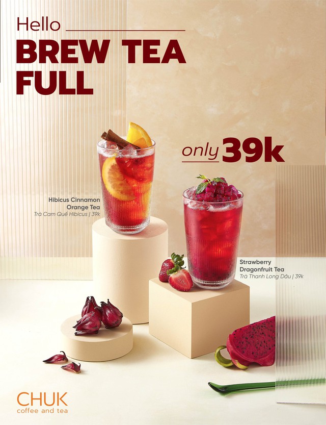 Chuỗi Chuk Chuk của KIDO đổi tên thương hiệu thành Chuk Coffee & Tea, chính thức tiến quân ra Bắc với cửa hàng đầu tiên ở Hà Nội - Ảnh 2.