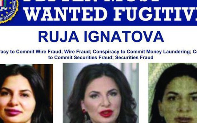 "Nữ hoàng tiền ảo" Ruja Ignatova hiện là một trong những đối tượng bị FBI truy nã gắt gao nhất. Ảnh: EPA "Nữ hoàng tiền ảo" Ruja Ignatova hiện là một trong những đối tượng bị FBI truy nã gắt gao nhất. Ảnh: EPA
