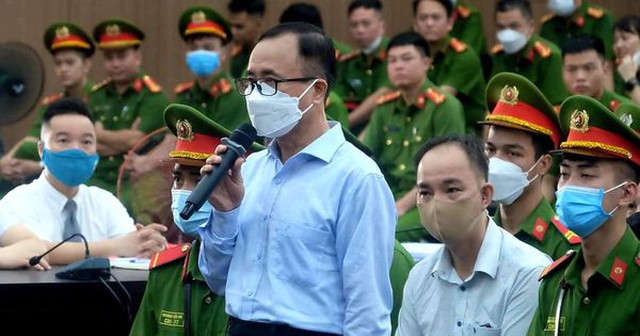 Bị cáo Trần Văn Nam tại phiên toà