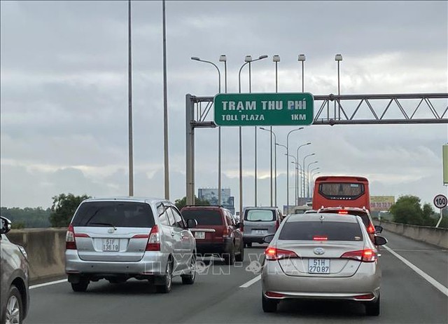 Sáng 1/8/2022, cao tốc Thành phố Hồ Chí Minh - Long Thành - Dầu Giây chính thức triển khai thu phí không dừng (ETC). Ảnh minh họa: Mạnh Linh/TTXVN