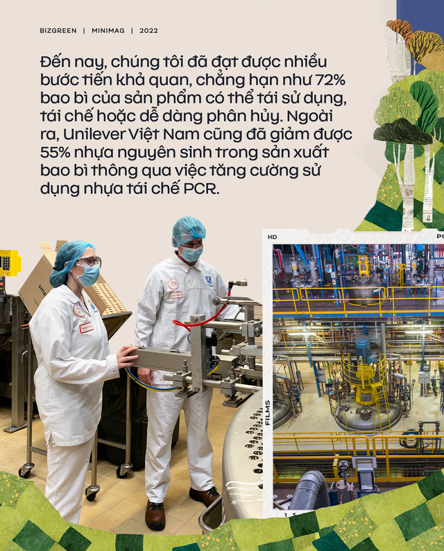 Ấn tượng chương trình ‘Tương lai xanh’ của ngành hàng Chăm sóc gia đình Unilever: 100% sản phẩm có thể phân hủy sinh học, thu 12.000 tấn rác thải nhựa, tạo việc làm cho 1.500 lao động ve chai - Ảnh 3.