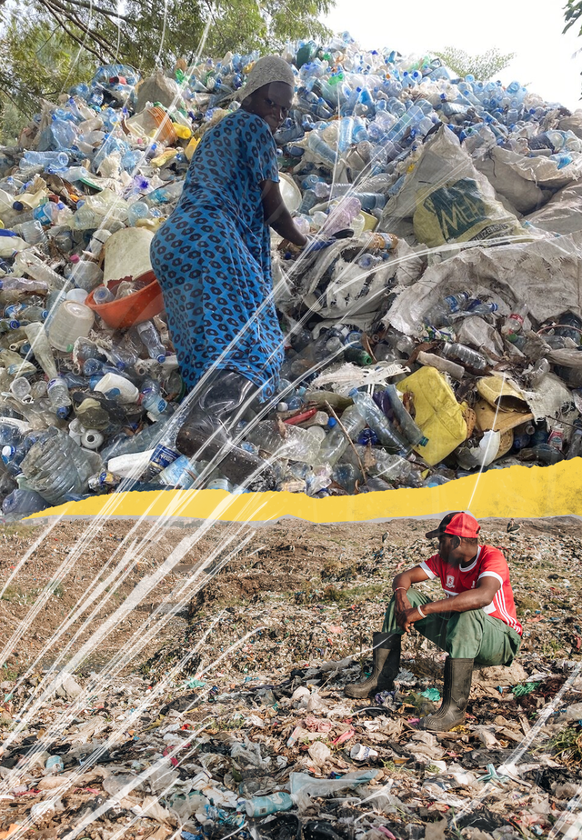 Tây Phi ‘chìm’ trong nhựa: Chưa đến 0,1% phế liệu được tái chế, một thị trấn trở thành nơi để các tổ chức môi trường làm ‘phông bạt’ - Ảnh 3.