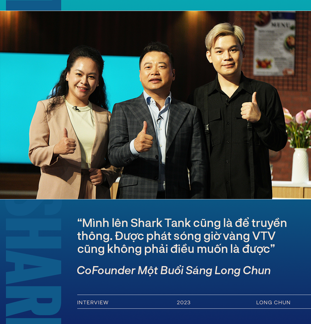 Tiktoker Long Chun sau thương vụ 2 tỷ trên Shark Tank: Shark Bình đã ghé Một Buổi Sáng ăn bún thang, tận dụng sự nổi tiếng để kinh doanh thì tại sao không - Ảnh 2.