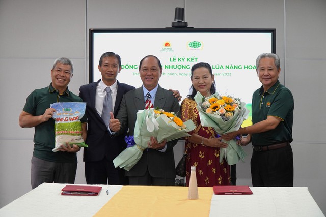 Tập đoàn Lộc Trời đóng góp 2/6 giống gạo giúp Việt Nam đạt giải &quot;Gạo ngon nhất thế giới 2023&quot; - Ảnh 1.