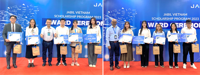 Công ty TNHH Jabil Việt Nam trao 20 suất học bổng tại TPHCM - Ảnh 2.