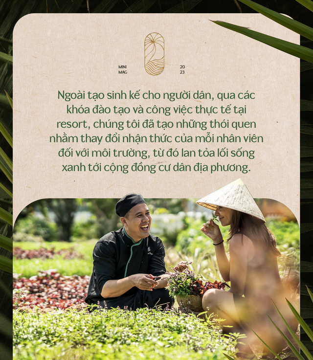 Lý tưởng Xanh của Four Seasons Resort The Nam Hai: “Lá phổi xanh” với 4.500 cây dừa, vận hành nhà máy nước đóng chai tại chỗ giảm thiểu rác thải, 98% nhân viên là người bản địa kiêm luôn nhiệm vụ “Đại sứ môi trường” - Ảnh 6.