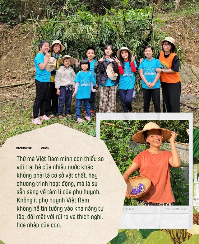 Sau Hộp Háo Hức, MC Minh Trang về quê tự tay đào đất đồi đá sỏi, xúc phân gà bón cây, xây làng sinh thái để trẻ em có tuổi thơ đích thực - Ảnh 7.