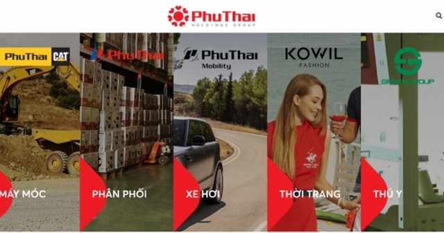 Các mảng kinh doanh của Phú Thái Holdings. Ảnh: Phú Thái.