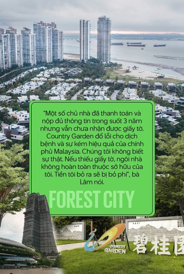Forest City - ‘Cạm bẫy 5 sao’ của Country Garden: Nhà mua 6 năm chưa có giấy tờ, chủ căn hộ không thể bán hay cho thuê vì chẳng ai dám đến - Ảnh 3.