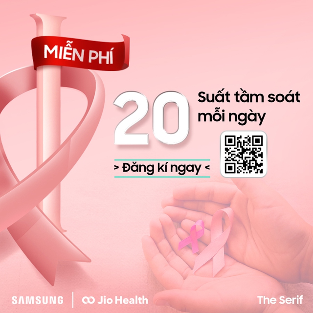 Samsung và Jio Health đồng hành nâng cao nhận thức ung thư vú với TV The Serif - Ảnh 2. Samsung và Jio Health đồng hành nâng cao nhận thức ung thư vú với TV The Serif - Ảnh 2.